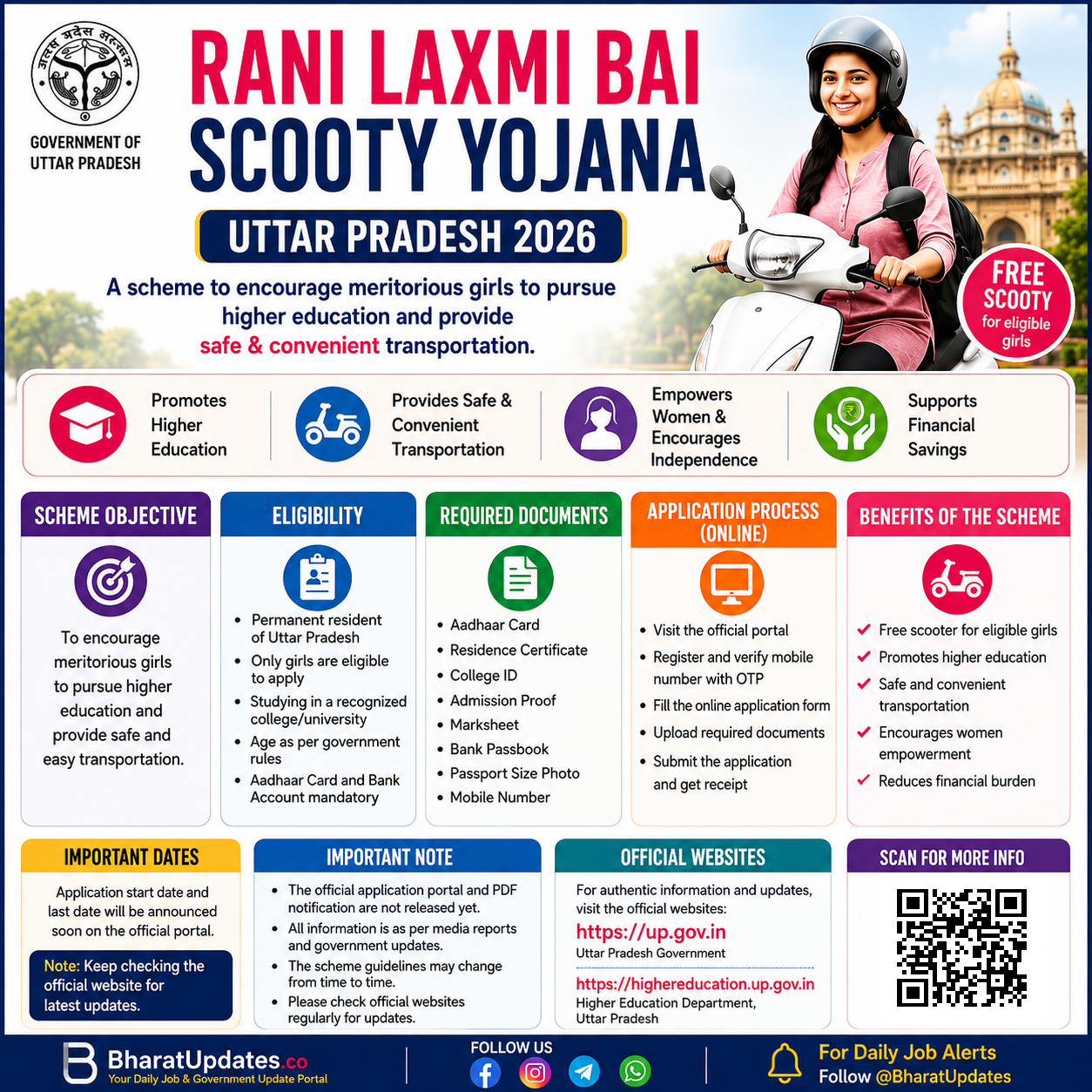 Rani Laxmi Bai Scooty Yojana
